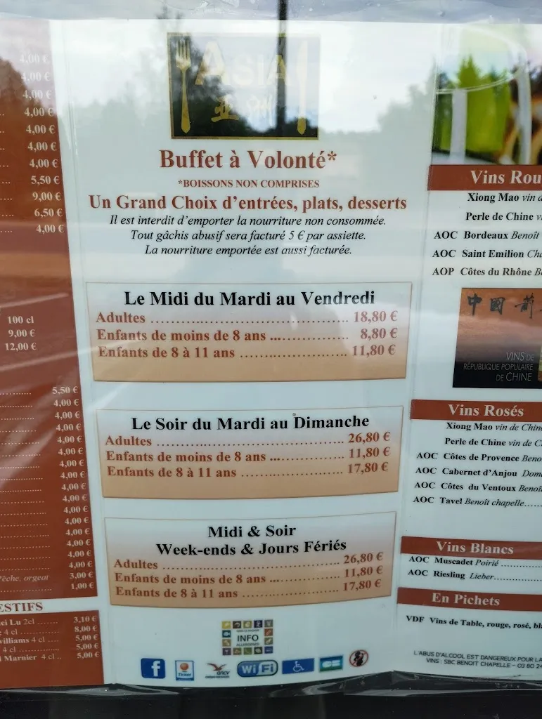 Menu_Asia Buffet Asiatique_Néronde-sur-Dore_image_2