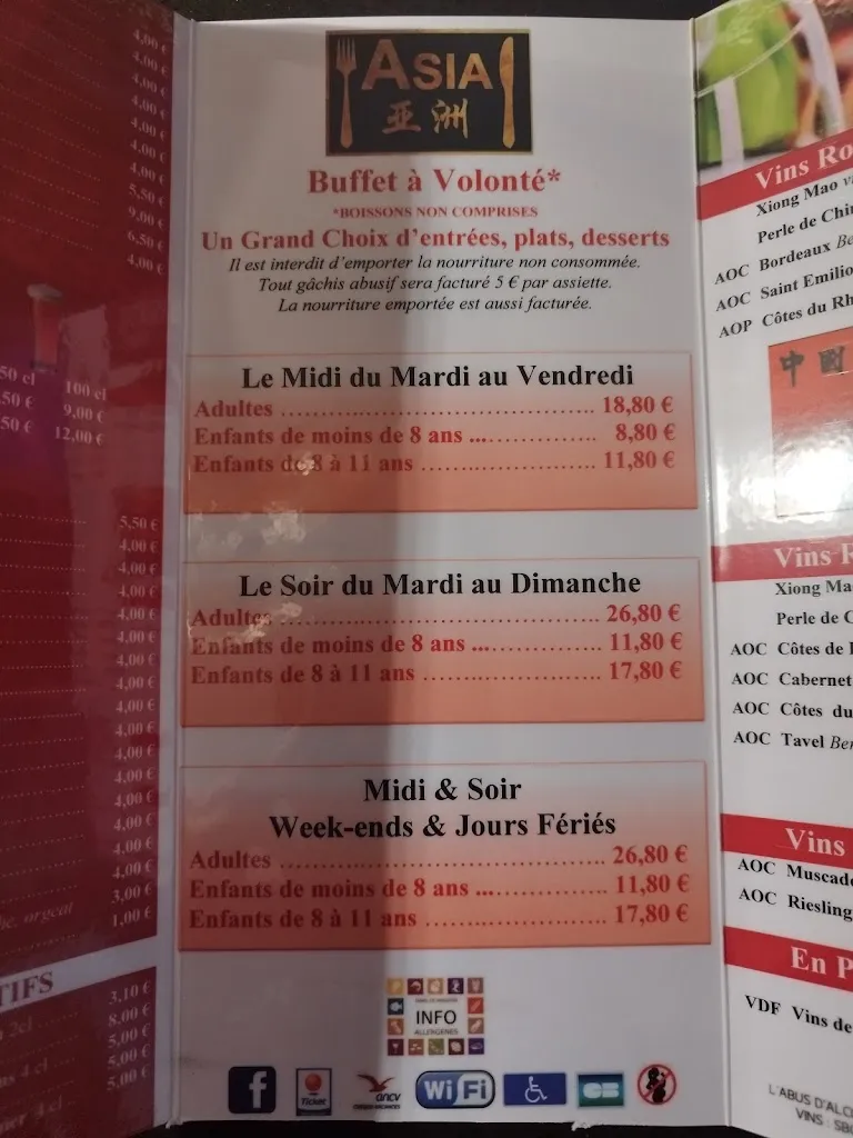 Menu_Asia Buffet Asiatique_Néronde-sur-Dore_image_3