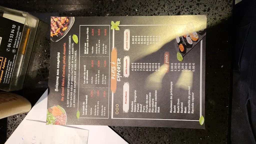 Menu_Asia Buffet Asiatique_Néronde-sur-Dore_image_4