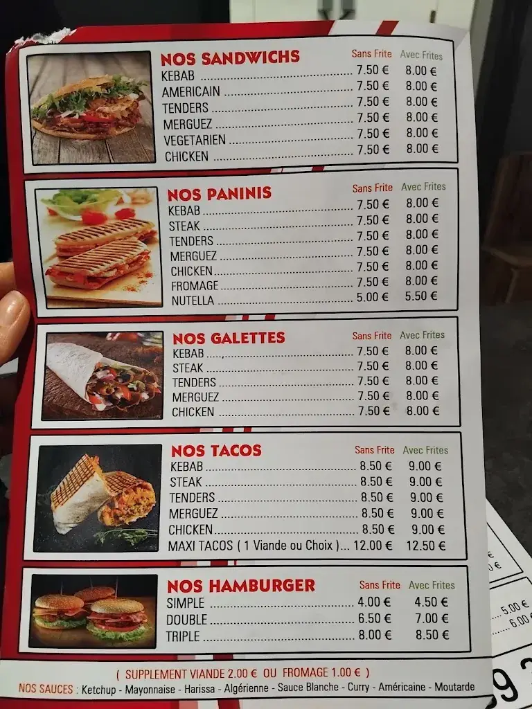 Menu_KEBAB BRASSERIE DE LA GARE_Courpière_image_2