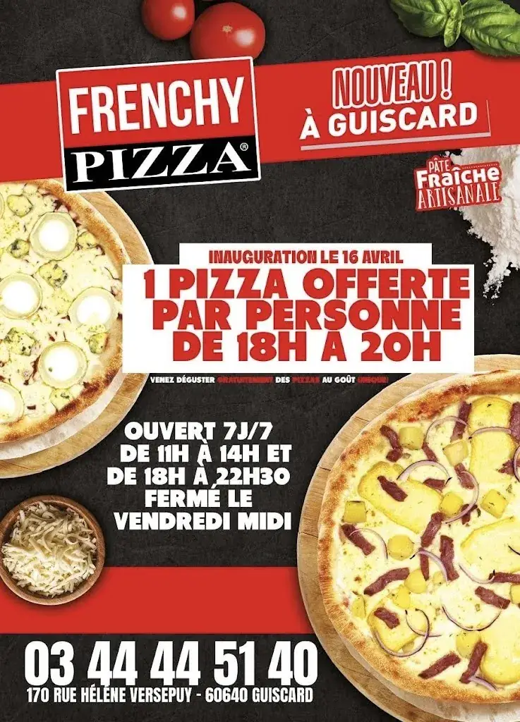 Menu_Frenchy Pizza Guiscard _Guiscard_image_4