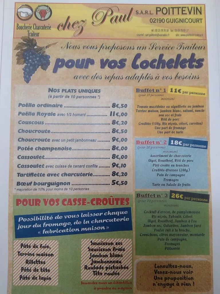 Menu_SARL Kohl , la table des Barbarres_Villeneuve-sur-Aisne_image_2