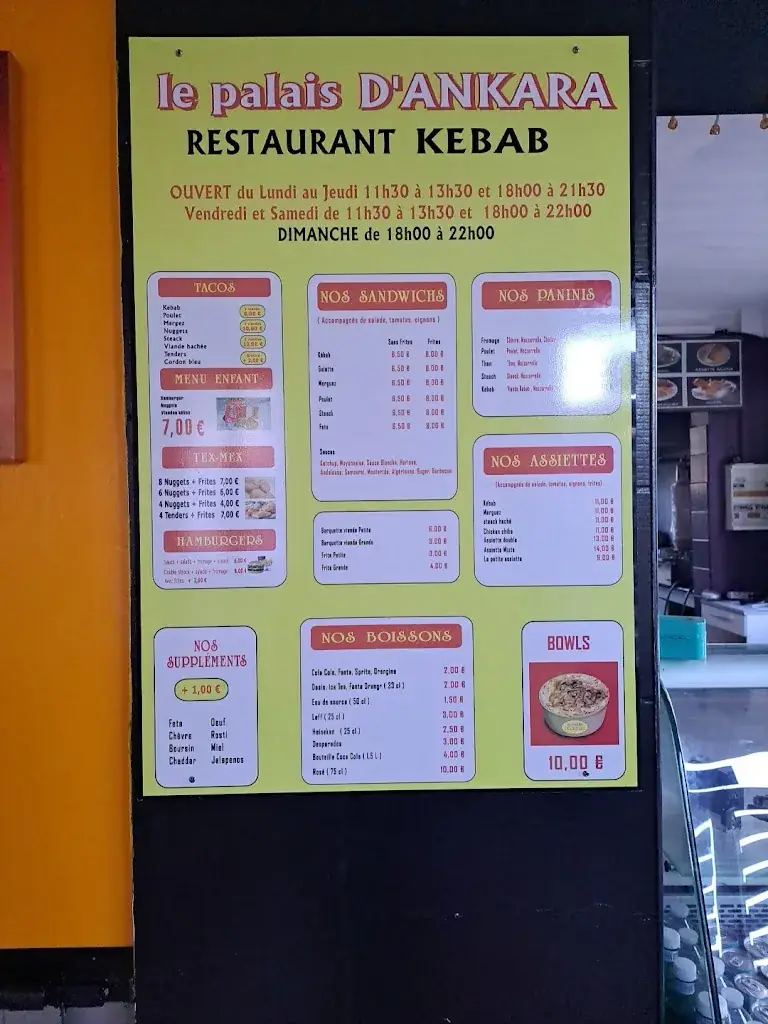 Menu_Le Palais d'Ankara_Villeneuve-sur-Aisne_image_1