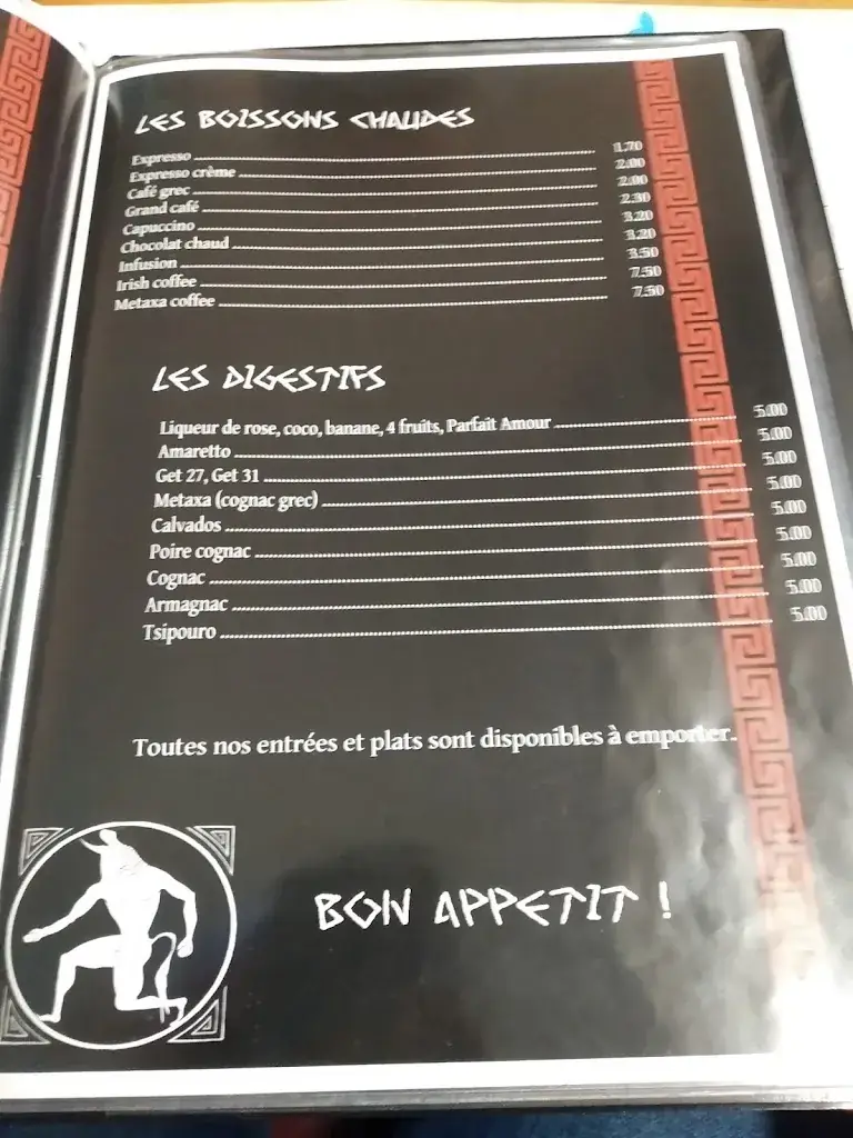 Menu_Le Knossos - Restaurant Grec_Saint-Amand-les-Eaux_image_4