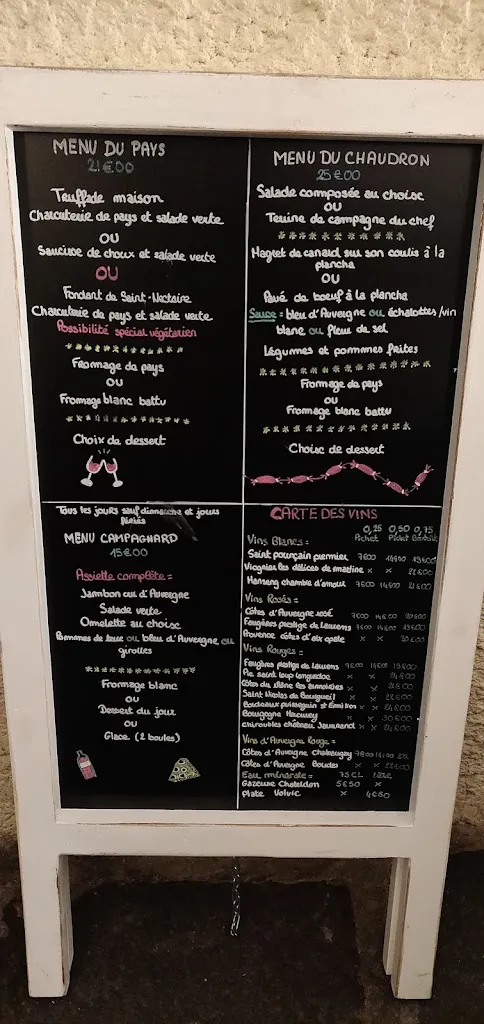 Menu_Le Chaudron_Thiers_image_2