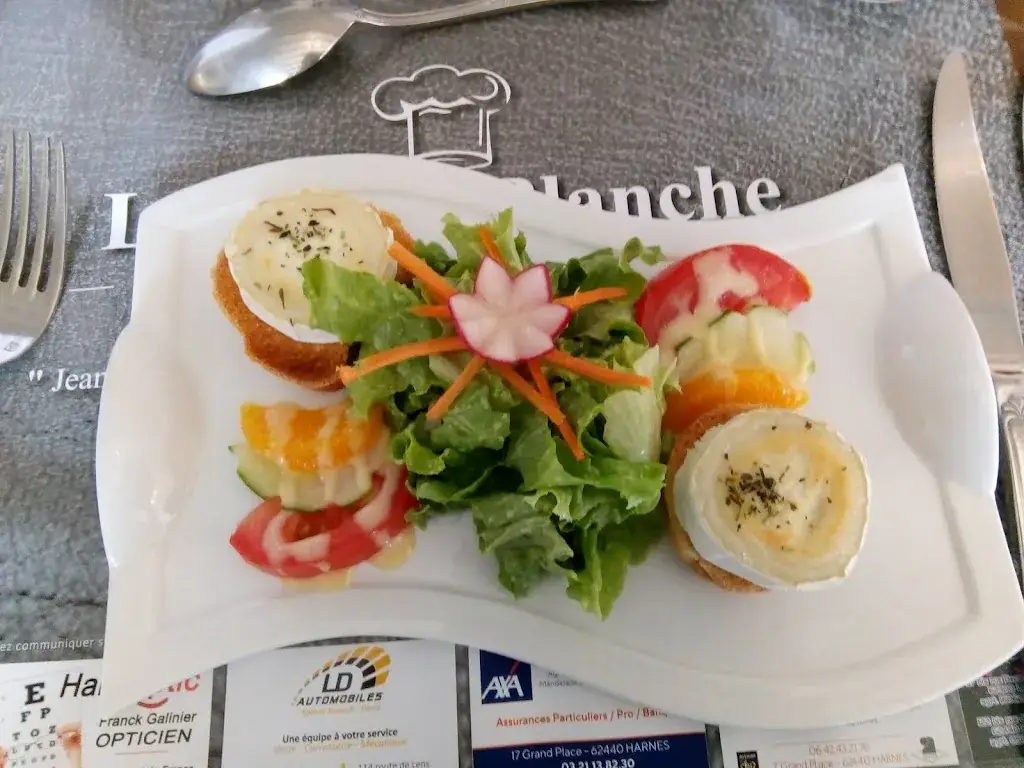 Menu_Restaurant la Toque Blanche Harnes Pas deCalais_Harnes_image_2
