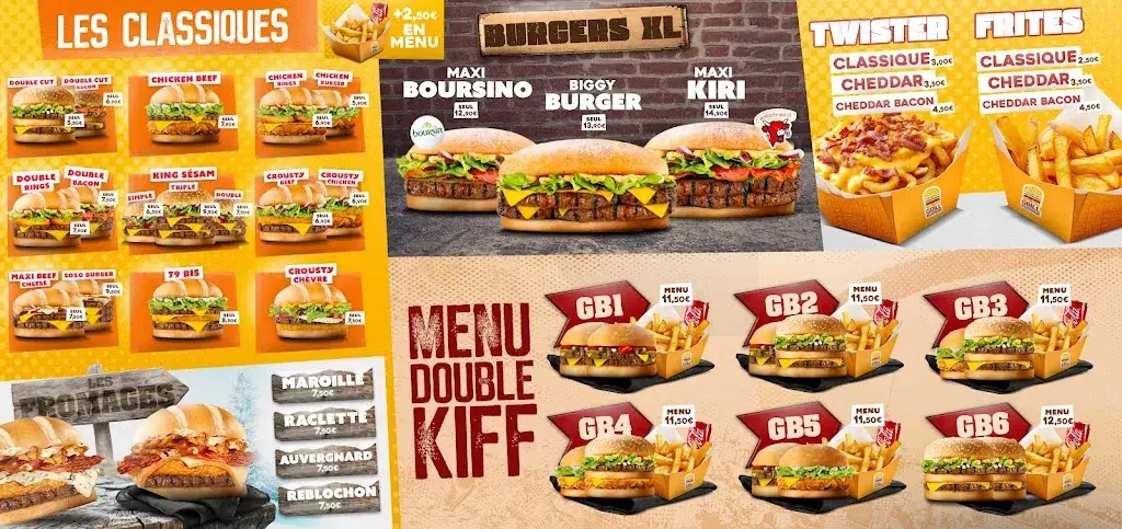 Menu_Grill Burger Harnes - Cuisson à la flamme_Harnes_image_1