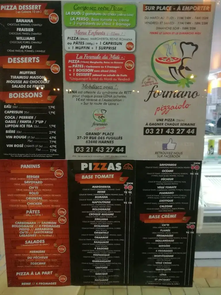 Menu_Pizza Formano_Harnes_image_1