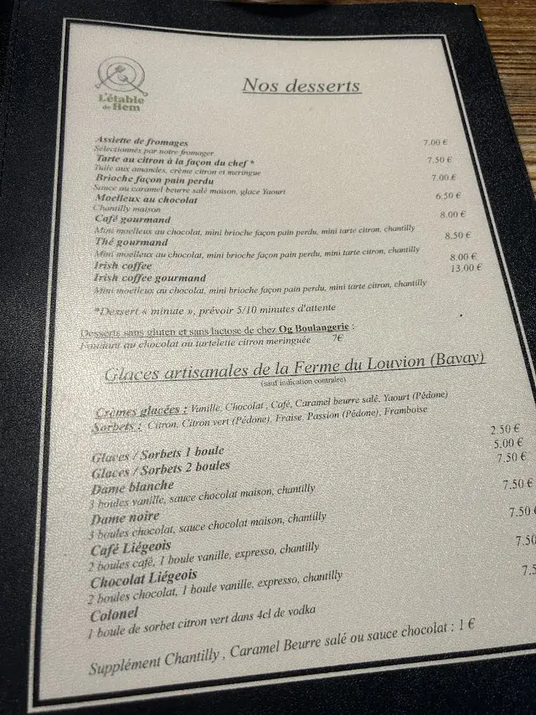 Menu_L'étable de Hem_Hem_image_4