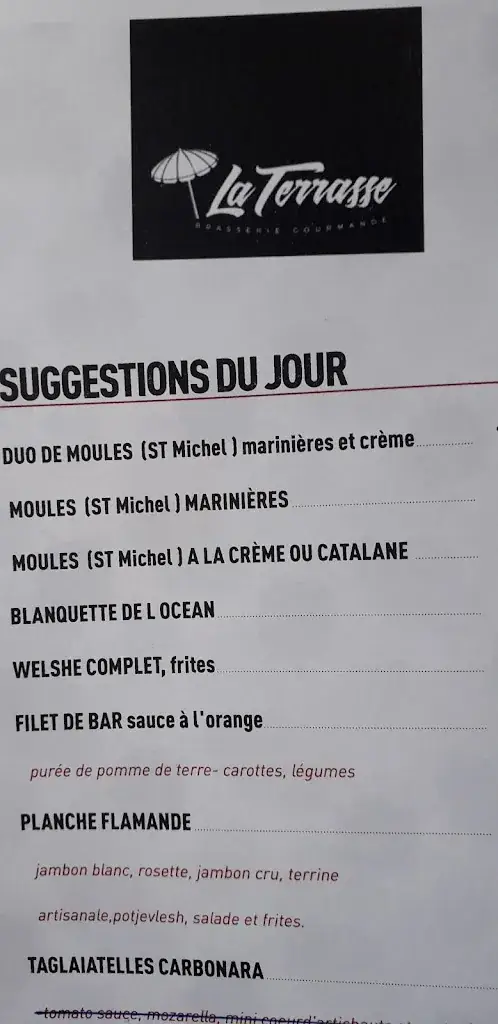 Menu_Restaurant La Terrasse_Saint-Omer_image_1