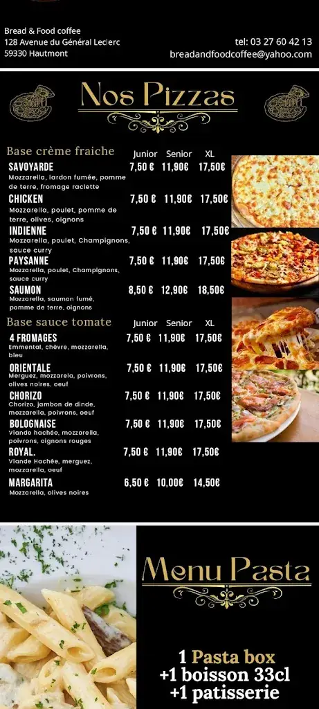 Menu_Bread and Food Coffee_Hautmont_image_2