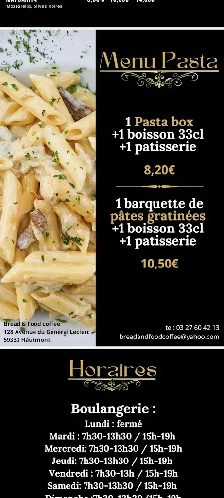 Menu_Bread and Food Coffee_Hautmont_image_4