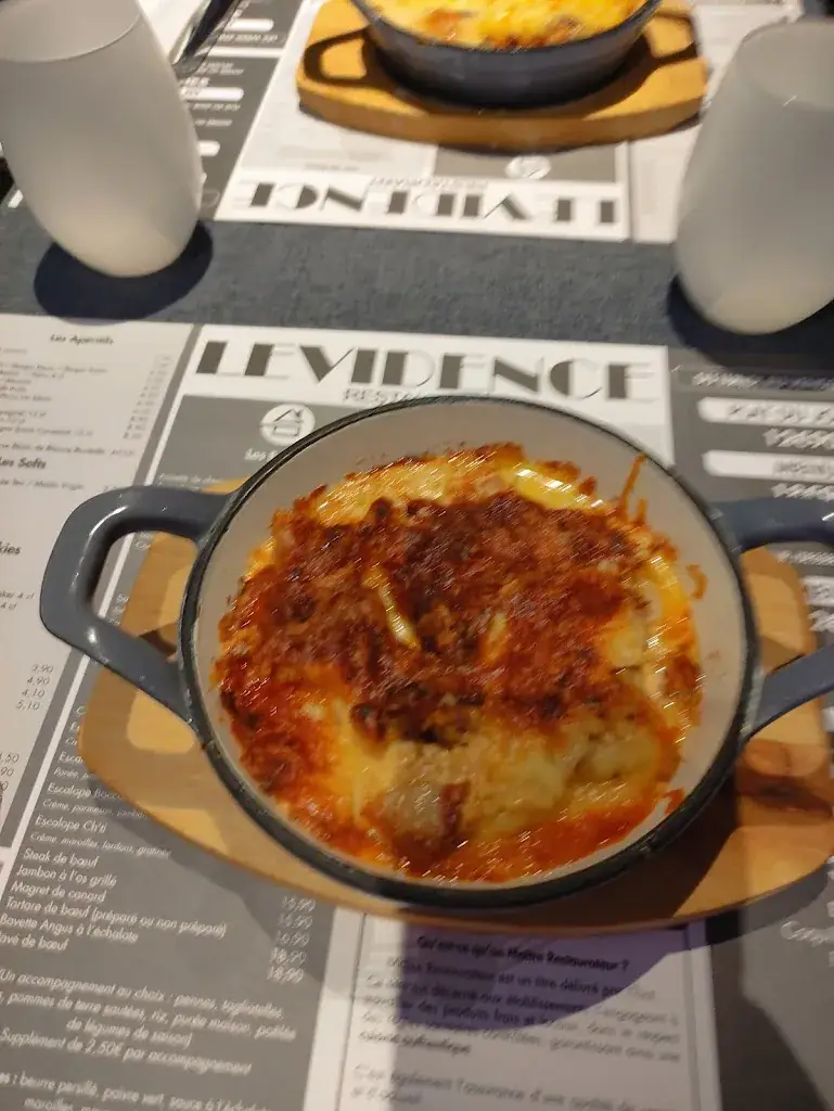 Menu_Restaurant LEVIDENCE_Nœux-les-Mines_image_8