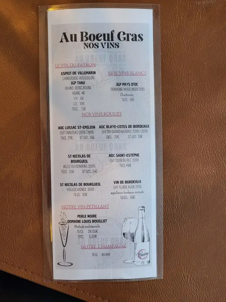 Menu_Au Boeuf Gras_Herzeele_image_2