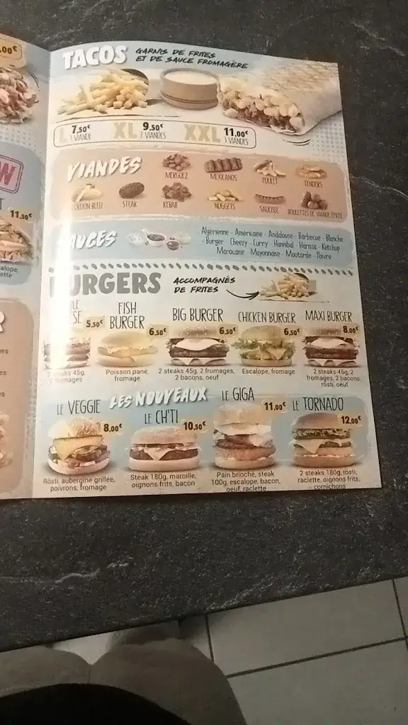 Menu_Snack le voltaire_Hornoy-le-Bourg_immagine_2