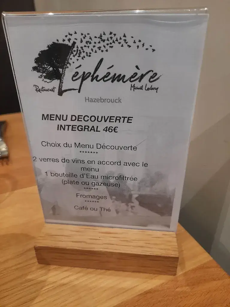 Menu_Restaurant L'Ephémère_Hazebrouck_image_4