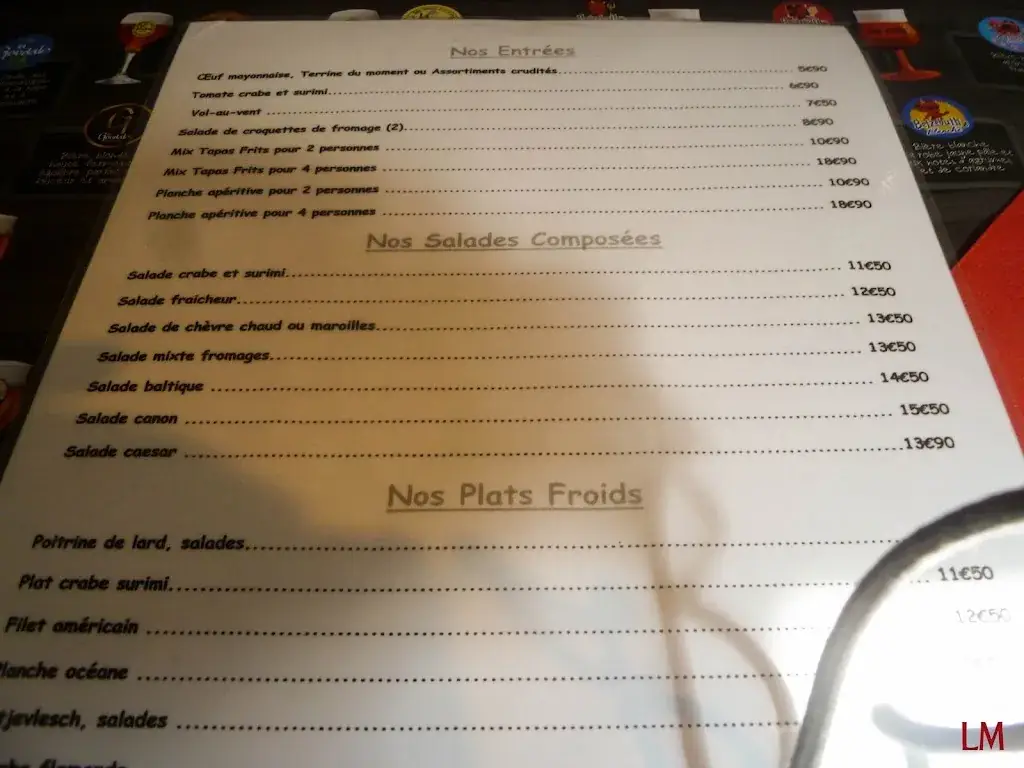 Menu_Au Canon d'Or_Hazebrouck_image_4