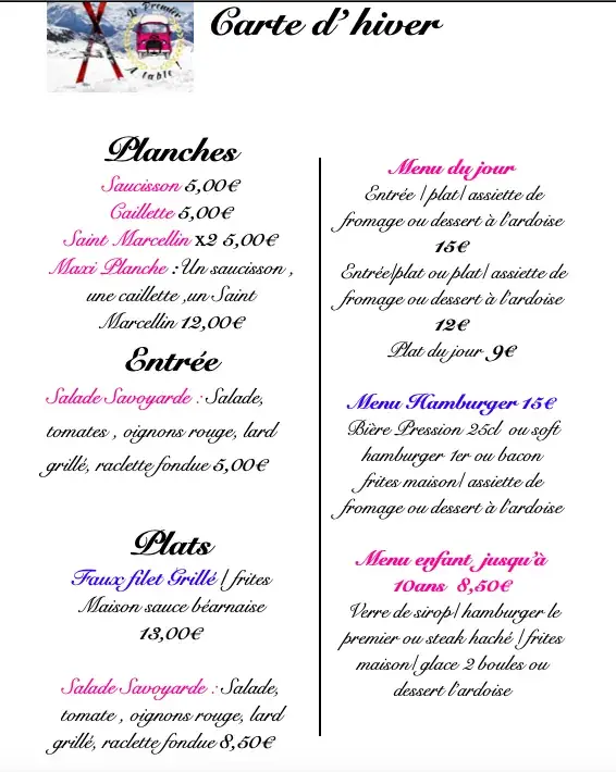 Menu_Le Premier à table_Cruas_image_1