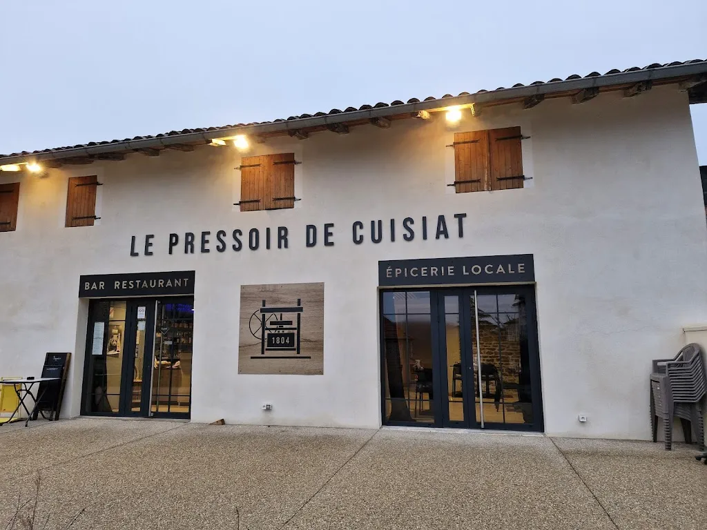 Le pressoir de Cuisiat restaurant in Val-Revermont