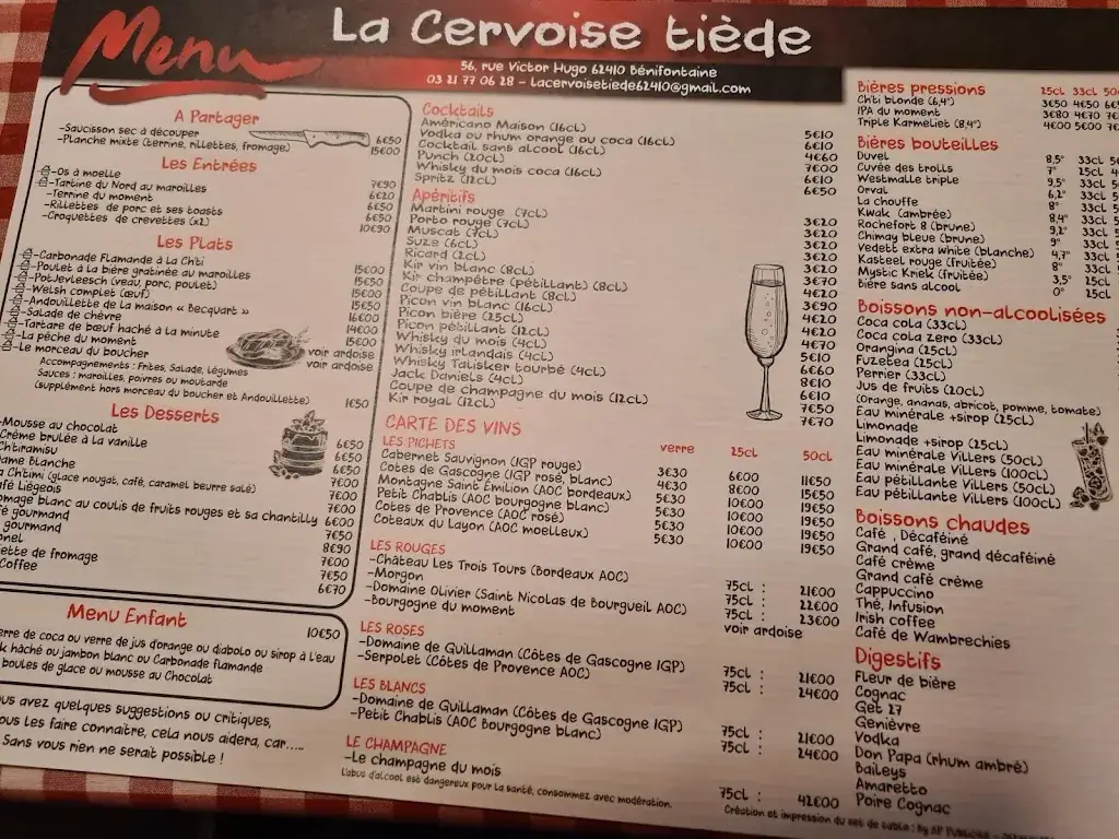 Menu_La Cervoise Tiède_Bénifontaine_image_4