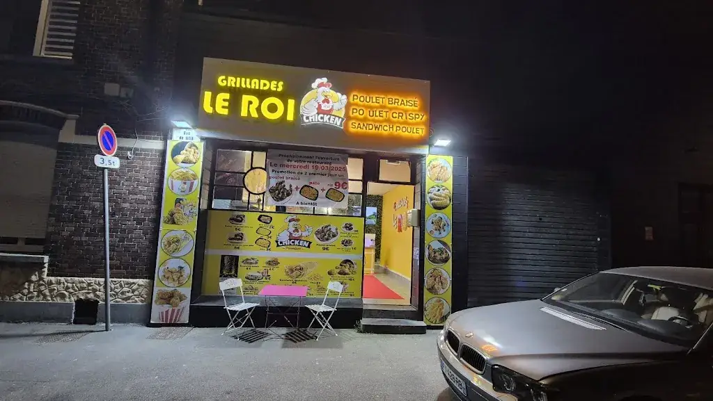 Grillades le Roi restaurant in Bassée