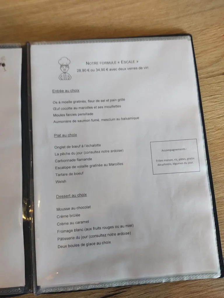 Menu_Restaurant Chez Jean_Bassée_immagine_4