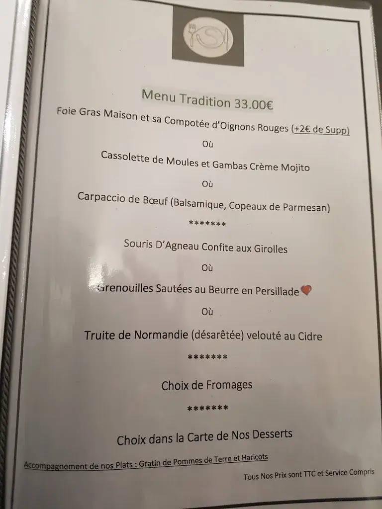 Menu_Restaurant la Samiane_Pont-de-Veyle_image_2