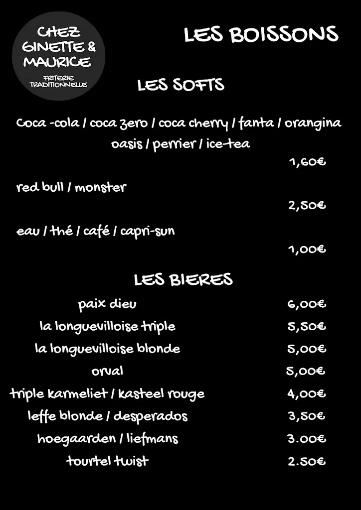 Menu_Chez Ginette et Maurice_Longueville_image_3