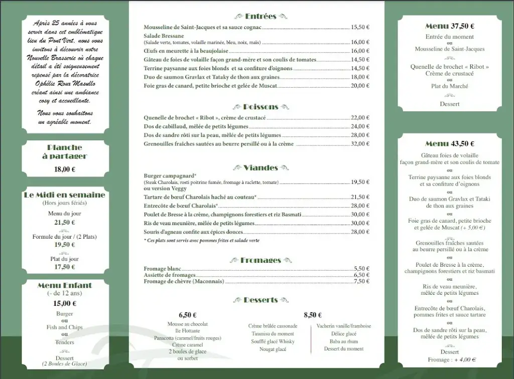 Menu_B rasserie des 2 Ponts_Grièges_image_1