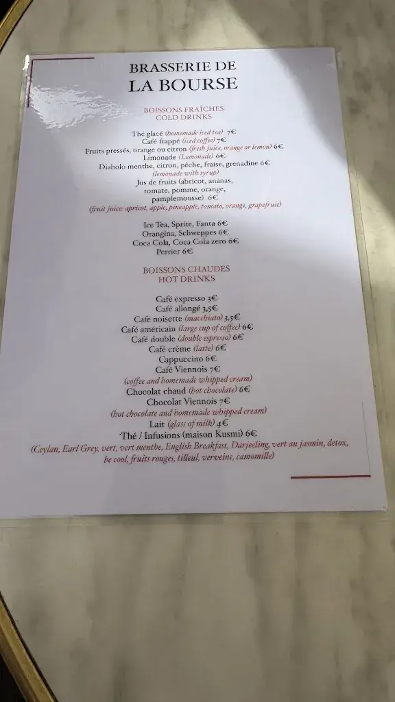 Menu_Brasserie de la Bourse_Paris_image_2