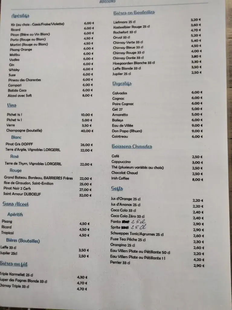 Menu_Au Bord De L'Eau_Hirson_image_2