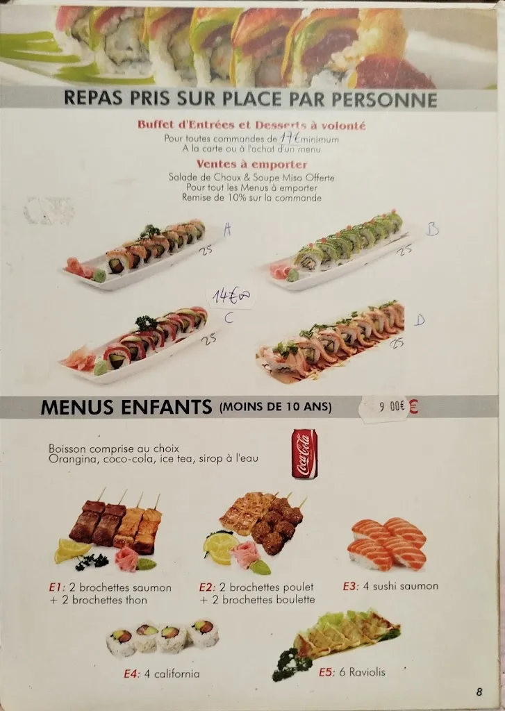 Menu_sakura house restaurant japonais_Albertville_image_3