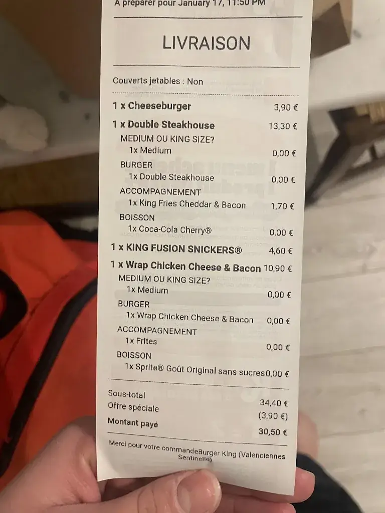 Menu_Burger King_Sentinelle_image_1