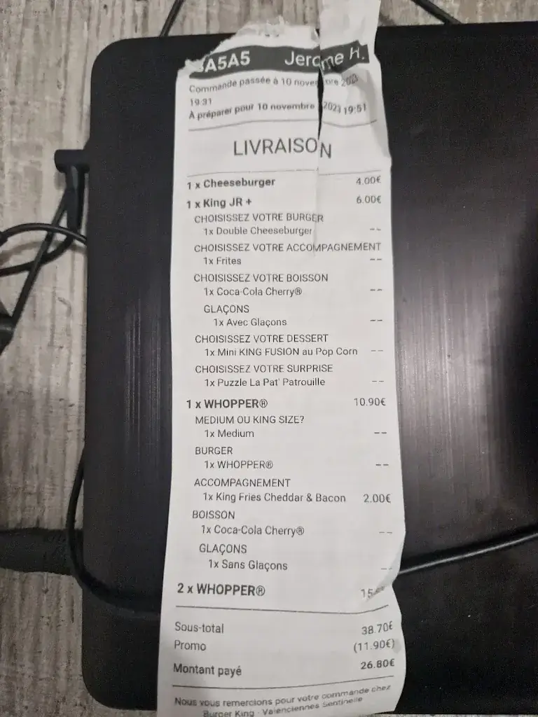 Menu_Burger King_Sentinelle_image_2