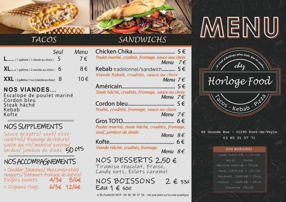 Menu_Horloge Food_Pont-de-Veyle_image_4
