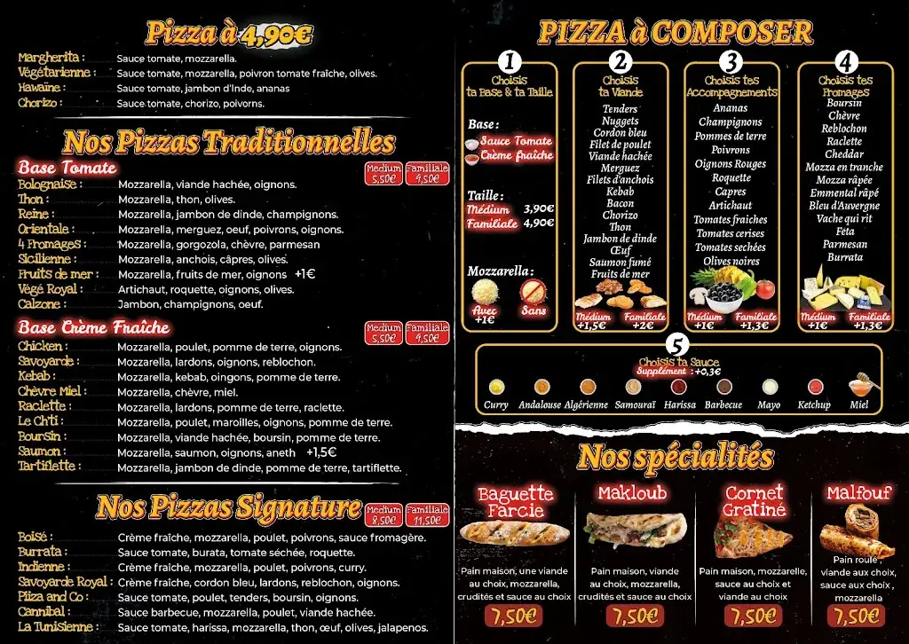 Menu_Pizza and co Halluin_Halluin_image_1