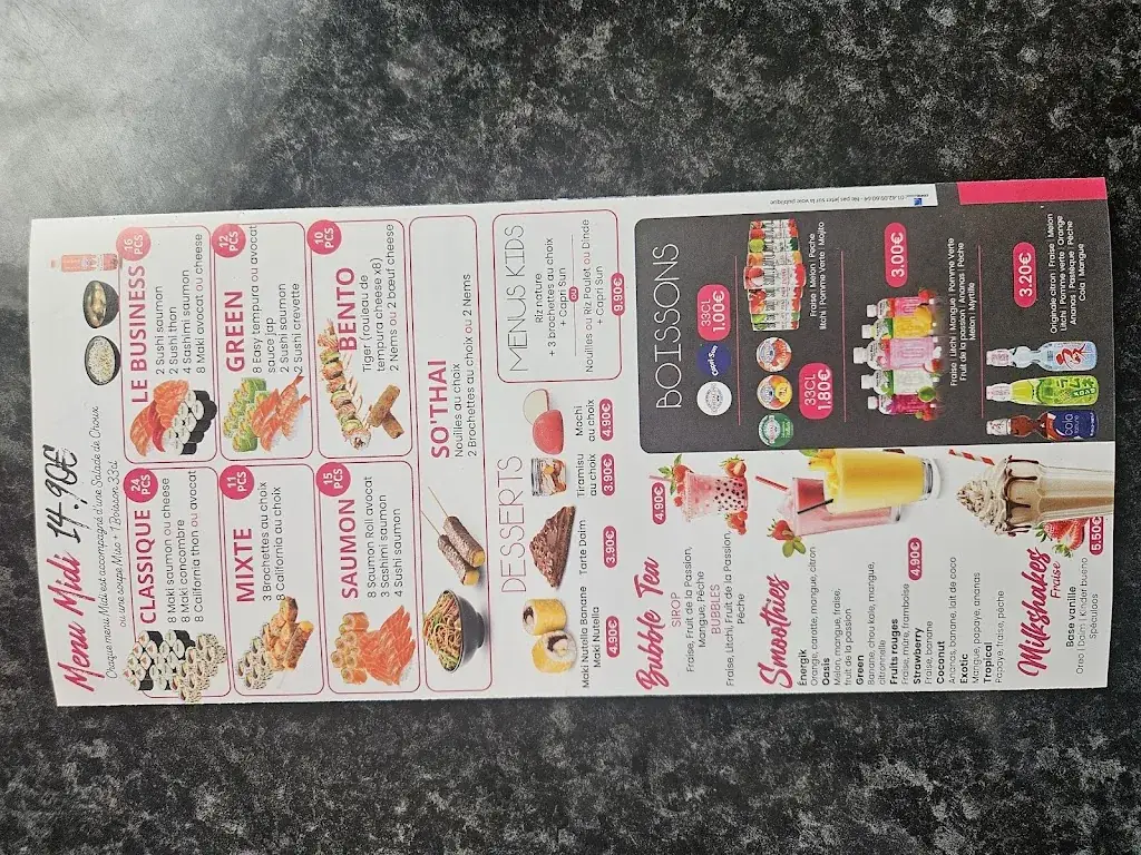 Menu_So’Sushi Thaï Cuisine Japonaise & Thaï, À Emporter ou en Livraison_Chapelle-en-Serval_image_4