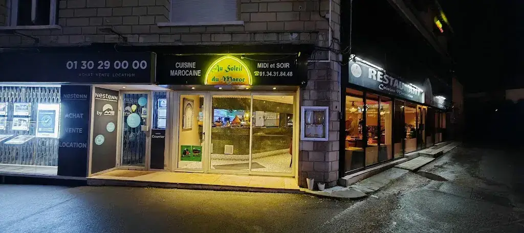 Au Soleil du Maroc restaurant in Fosses