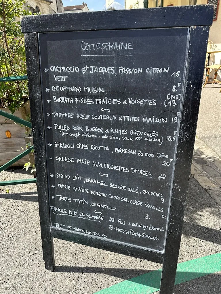 Menu_Café de la Mairie / L'âme véritable_Orry-la-Ville_image_1
