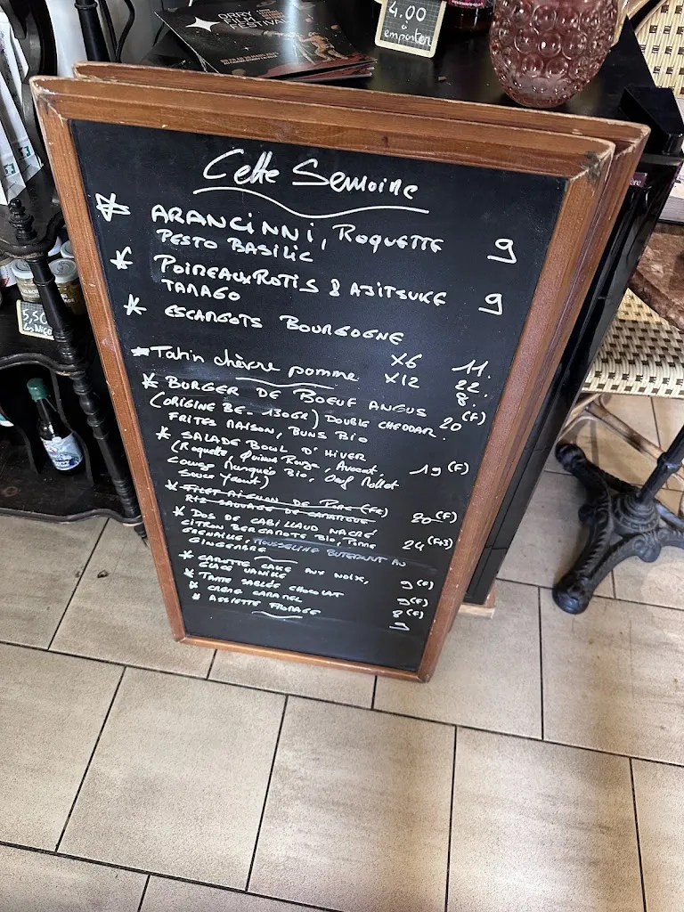 Menu_Café de la Mairie / L'âme véritable_Orry-la-Ville_image_4