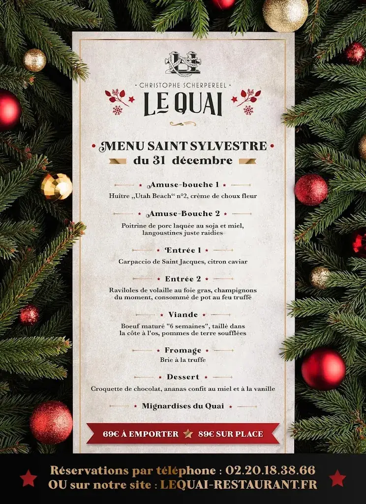 Menu_Le Quai - Christophe Scherpereel_Lambersart_image_2
