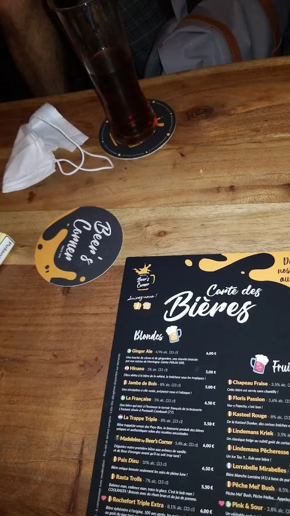 Menu_Beer's Corner_Plessis-Belleville_image_3