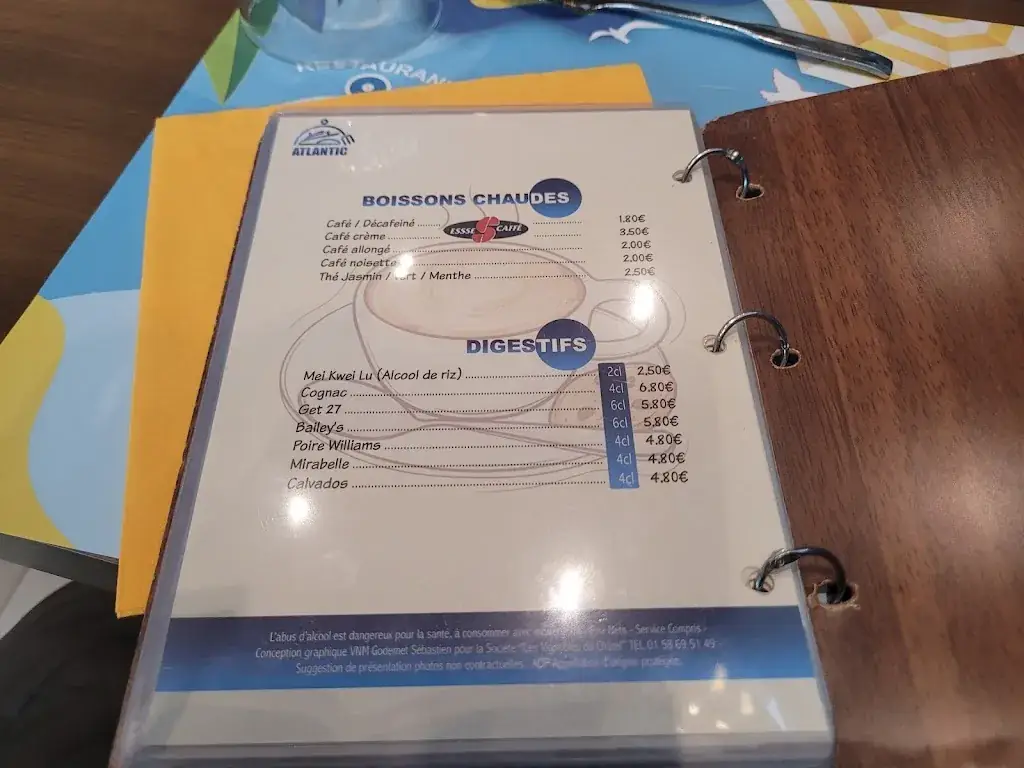 Menu_Restaurant Atlantic_Mesnil-en-Thelle_image_1