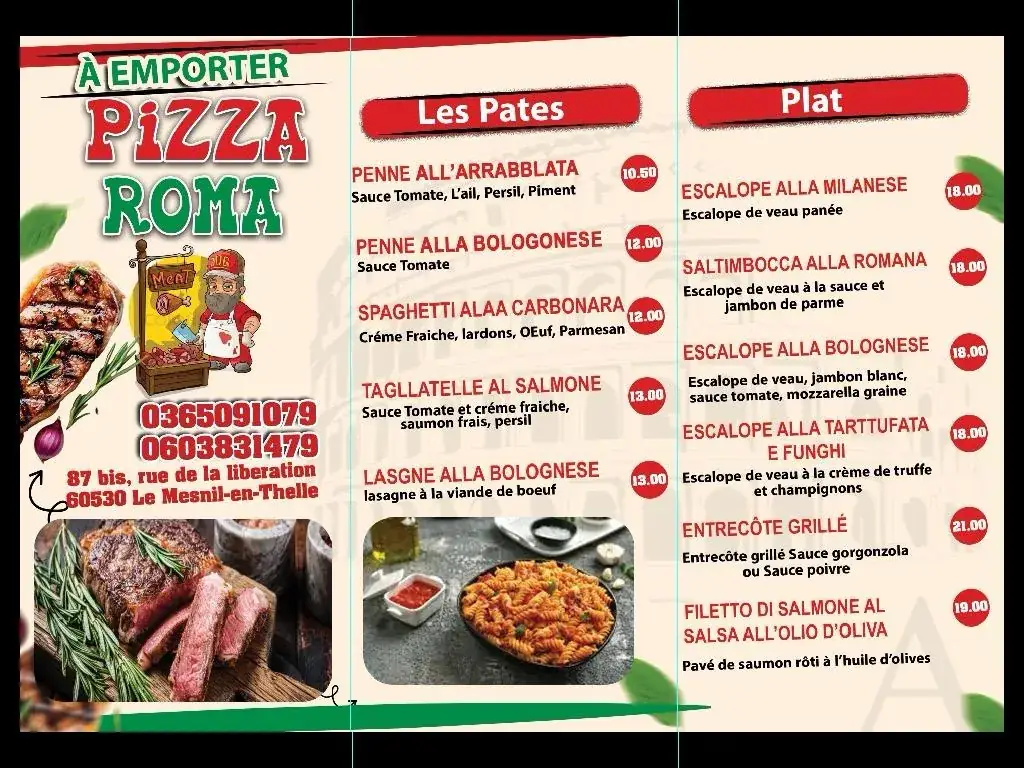 Menu_PIZZA ROMA_Mesnil-en-Thelle_image_2