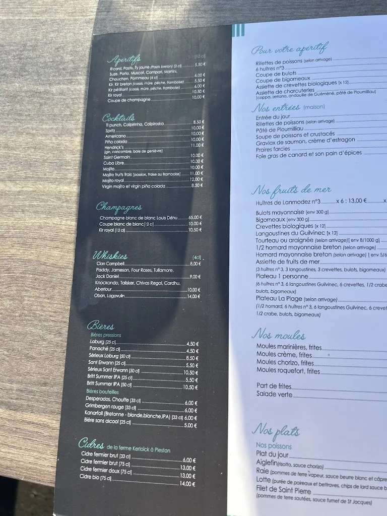 Menu_Le Paris Plage_Touquet-Paris-Plage_imagen_1