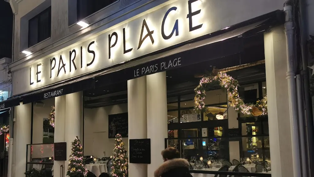Le Paris Plage restaurant in Touquet-Paris-Plage