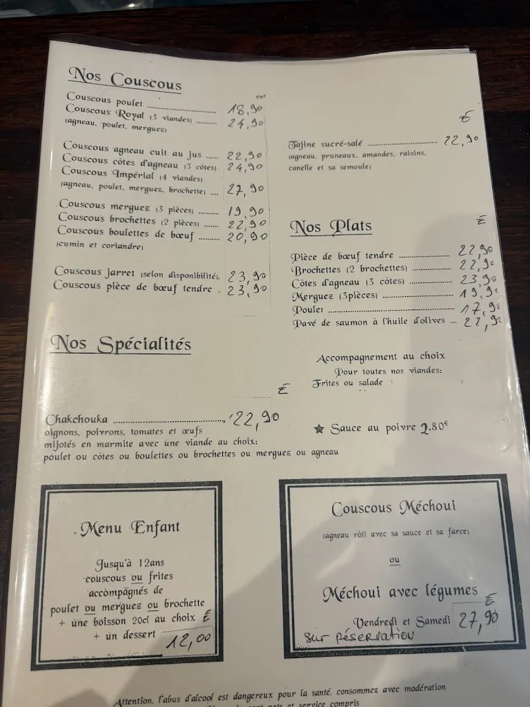 Menu_Le Mazafran_Lys-lez-Lannoy_image_1