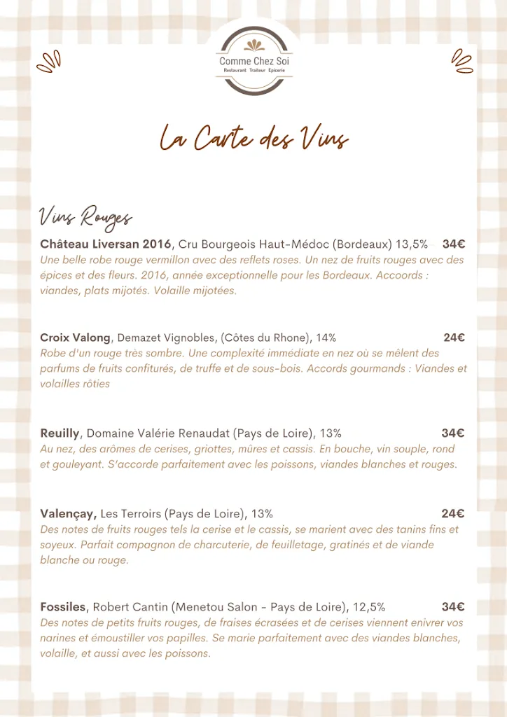 Menu_Comme Chez Soi | Lys-lez-Lannoy | Leers | Hem | Toufflers_Lys-lez-Lannoy_image_3