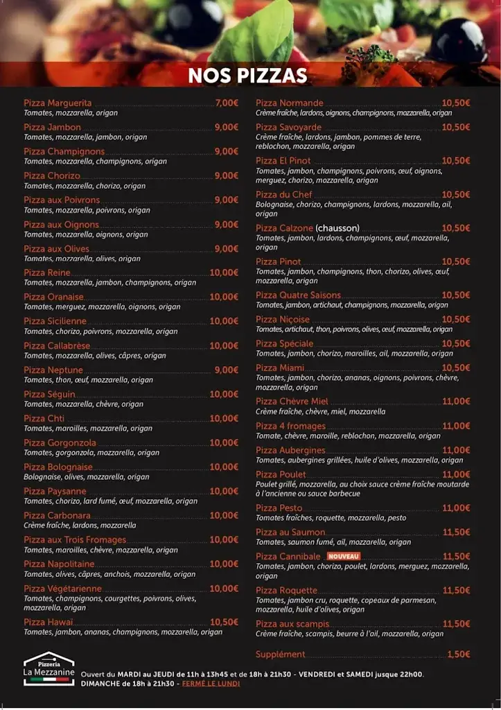 Menu_La Mezzanine_Lys-lez-Lannoy_image_2