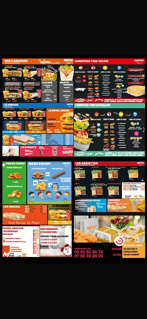 Menu_Le Miam de Lannoy_Lannoy_image_2